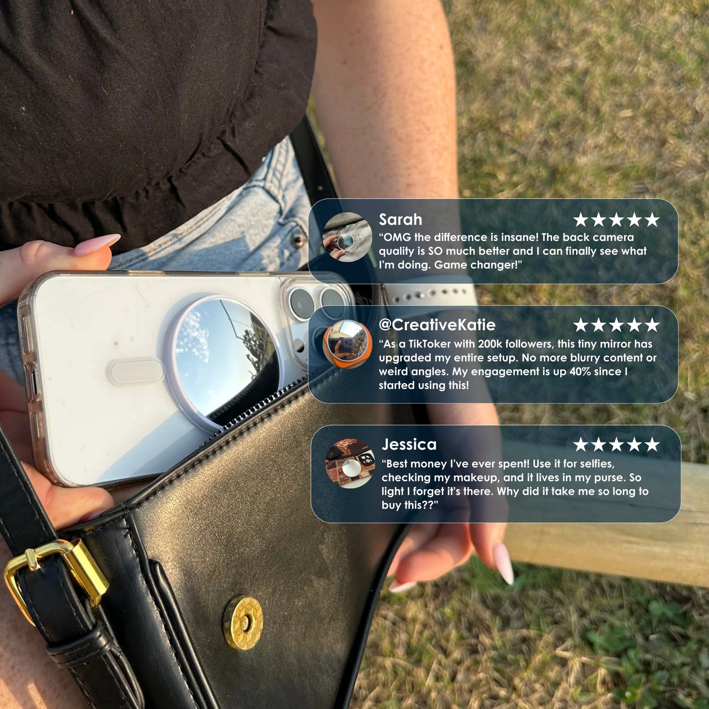 Magnetic Selfie Mirror