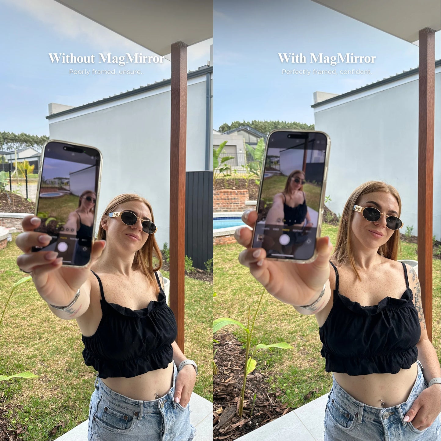 Magnetic Selfie Mirror