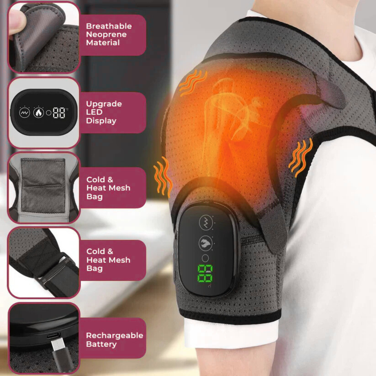 The PainShield Shoulder Wrap